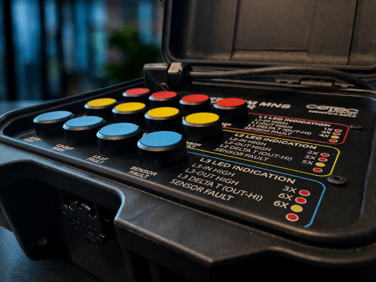 Exertherm MNS Tester for simulating temperature faults and verifying monitoring functions 3