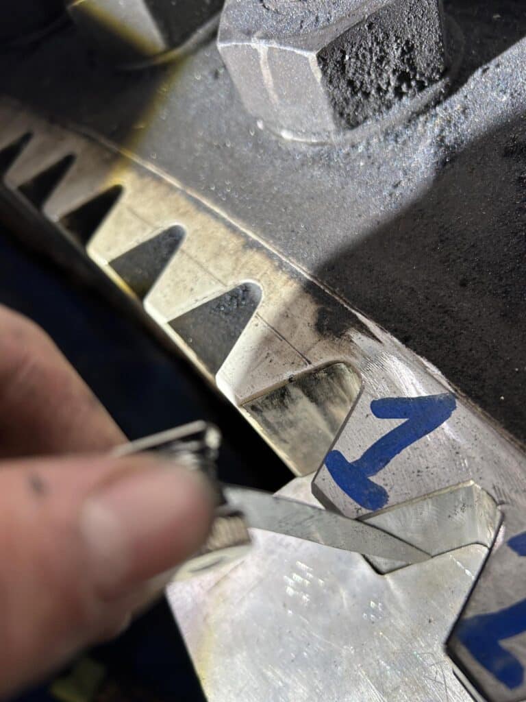 Pitch Gear Repair - Reparation af pitch gear